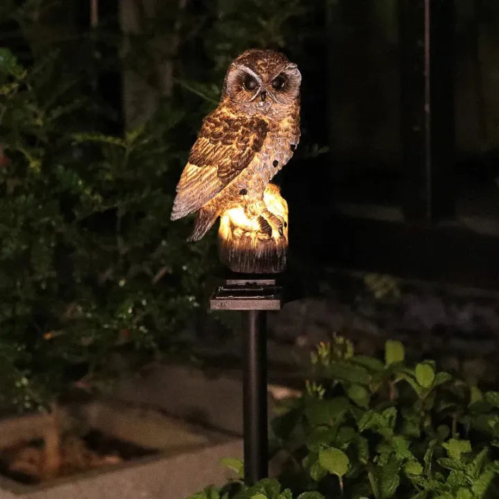 Holiday Special 60% OFF🔥 Solar-Powered Owl Light