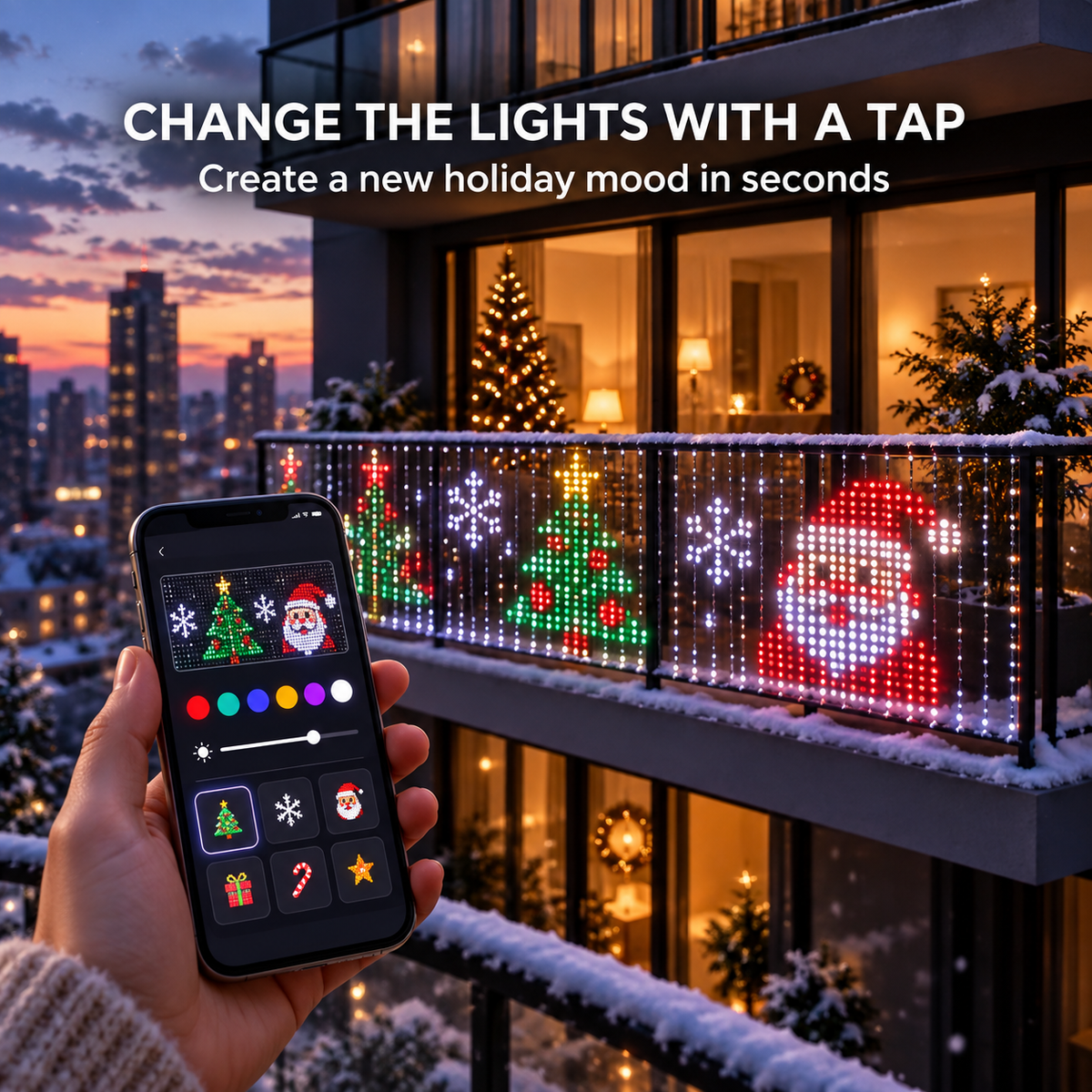 🌈Christmas Flash Sale – Save 50% on Smart Animated Pixel Lights
