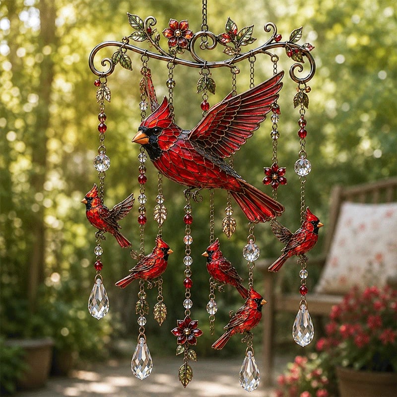 🐦Last Day 49% OFF 🐦 Elegant Hummingbird Wind Chime – Add Soothing Melodies & Beauty to Your Garden