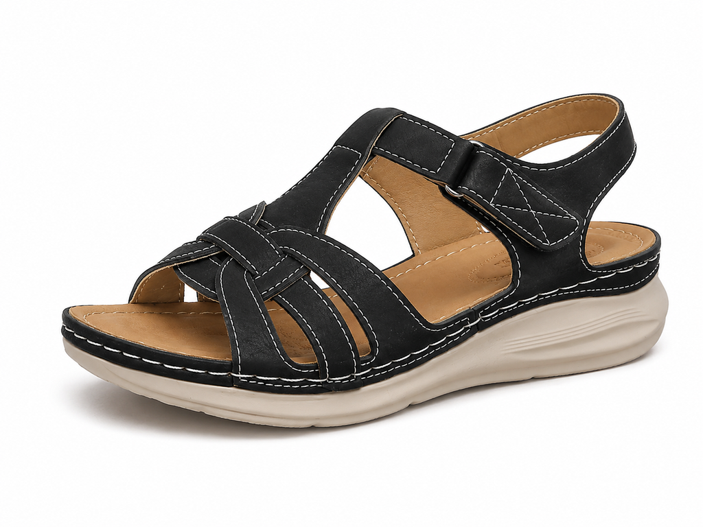 Orthopedic sandals designed for the comfort of French women