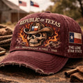 🤠 Texas Republic Vintage Cowboy Cap