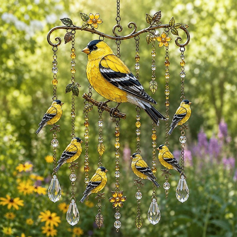 🐦Last Day 49% OFF 🐦 Elegant Hummingbird Wind Chime – Add Soothing Melodies & Beauty to Your Garden