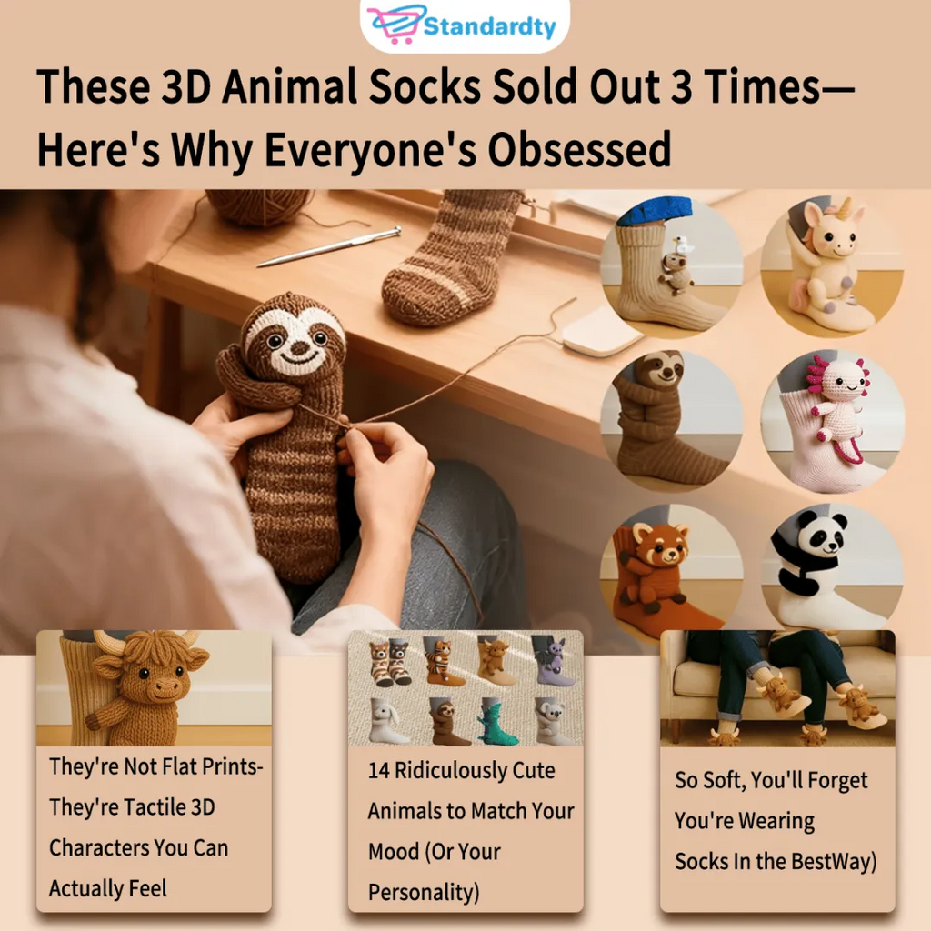 🔥LAST DAY 49% OFF - 🦥Animal Socks🧦
