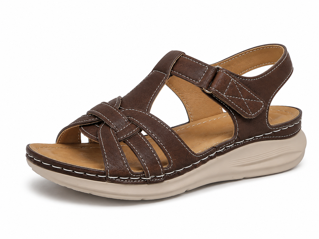 Orthopedic sandals designed for the comfort of French women