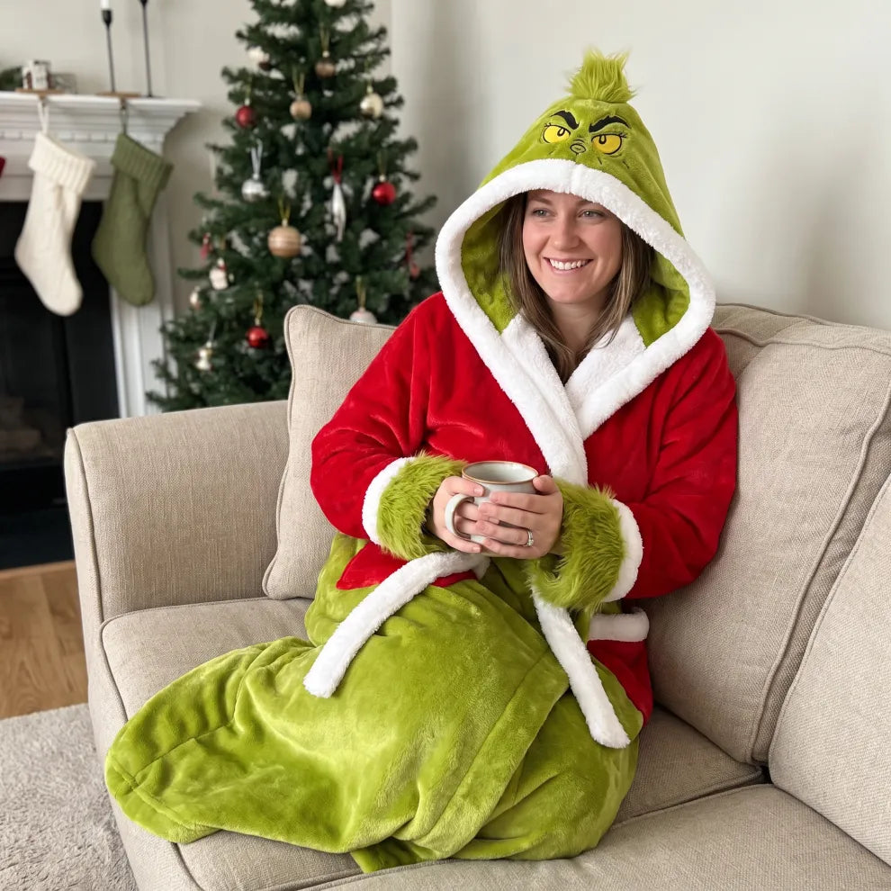 Festive Heated Robe