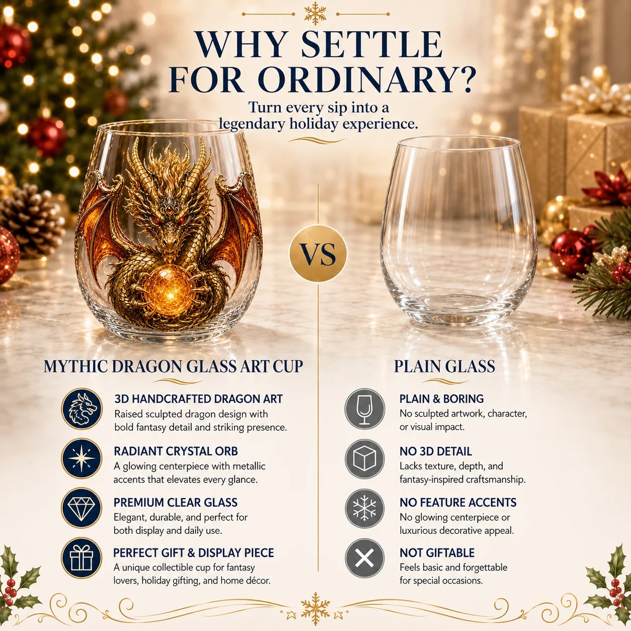 🐉✨ 3D Mythical Dragon Glass | Exclusive fantasy glass with embossed design for whisky, home bar, decoration and legendary gifts 🎁