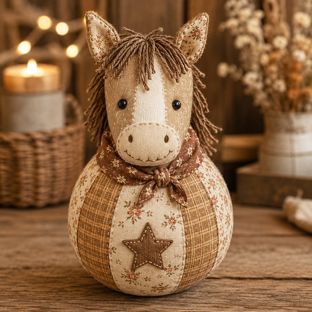 ✨🎄Patchwork Fabric Doll DIY Kit