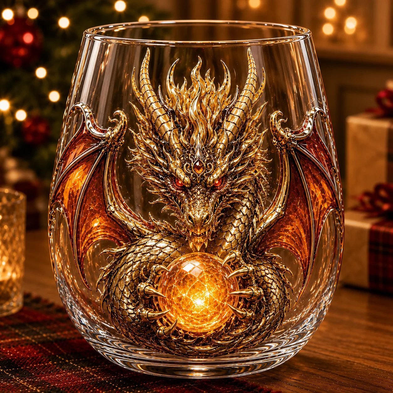 🐉✨ 3D Mythical Dragon Glass | Exclusive fantasy glass with embossed design for whisky, home bar, decoration and legendary gifts 🎁