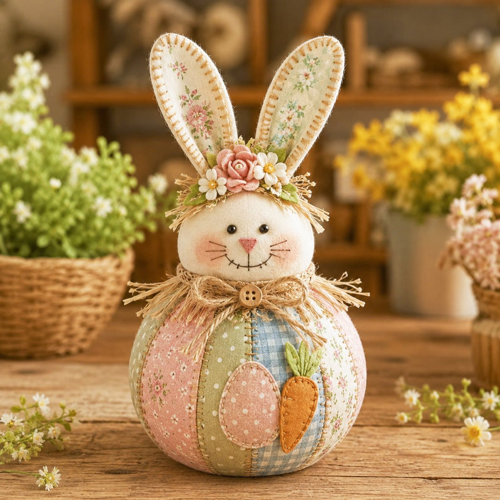 ✨🎄Patchwork Fabric Doll DIY Kit
