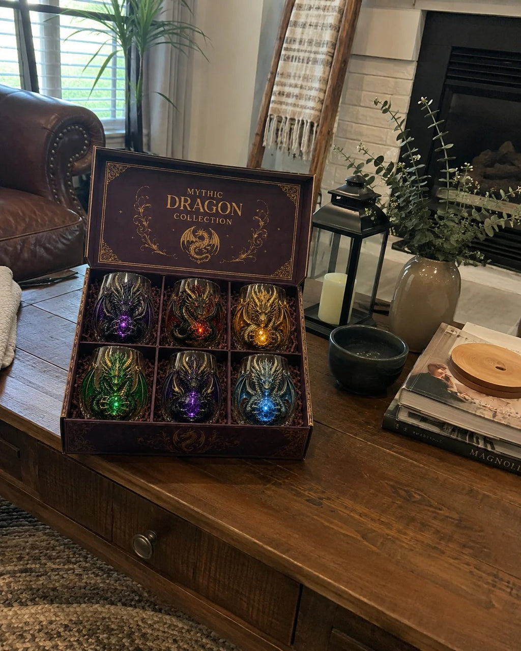 🐉✨ 3D Mythical Dragon Glass | Exclusive fantasy glass with embossed design for whisky, home bar, decoration and legendary gifts 🎁