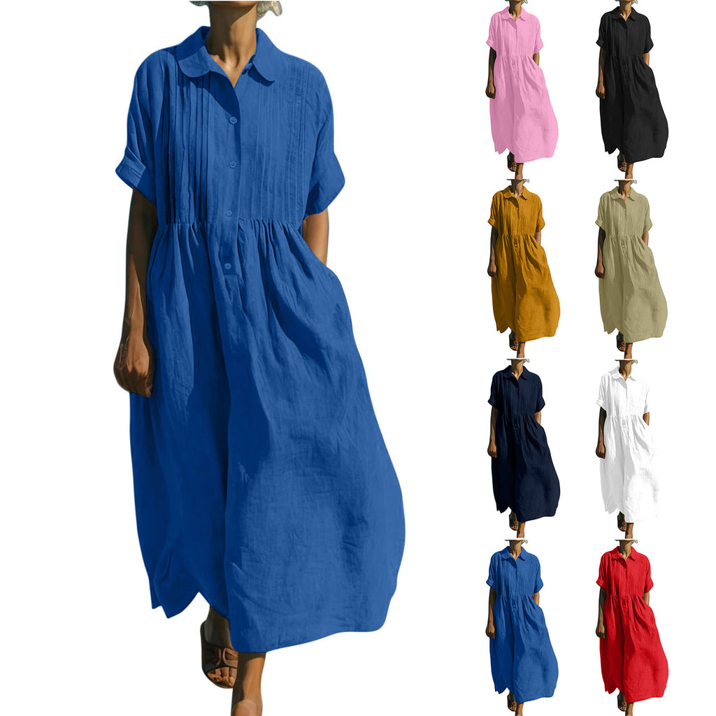 Morwenna Lightweight Shirt Dress