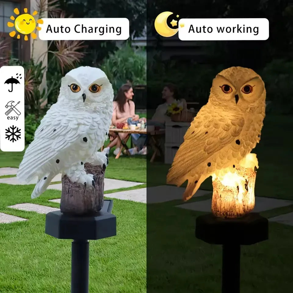 Holiday Special 60% OFF🔥 Solar-Powered Owl Light