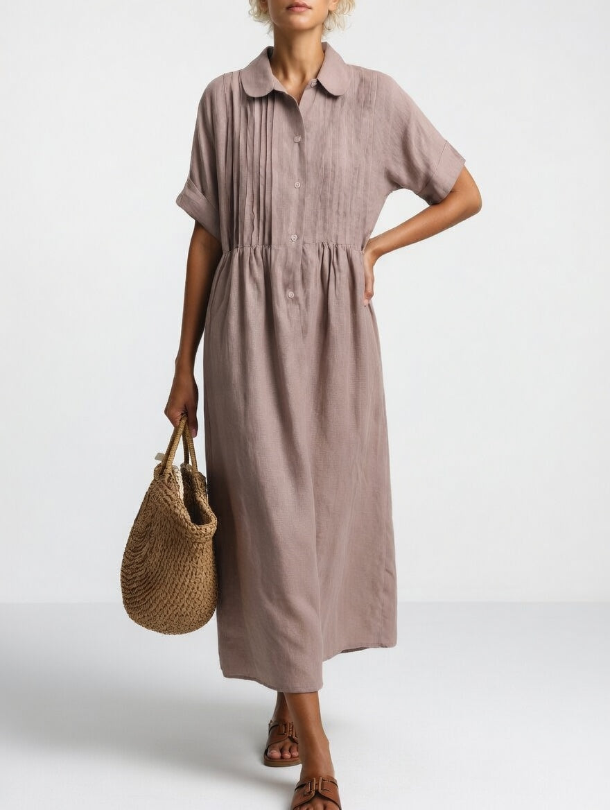Morwenna Lightweight Shirt Dress
