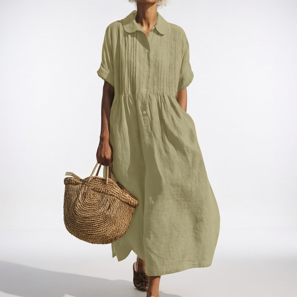 Morwenna Lightweight Shirt Dress