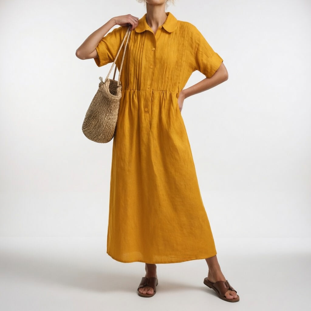 Morwenna Lightweight Shirt Dress