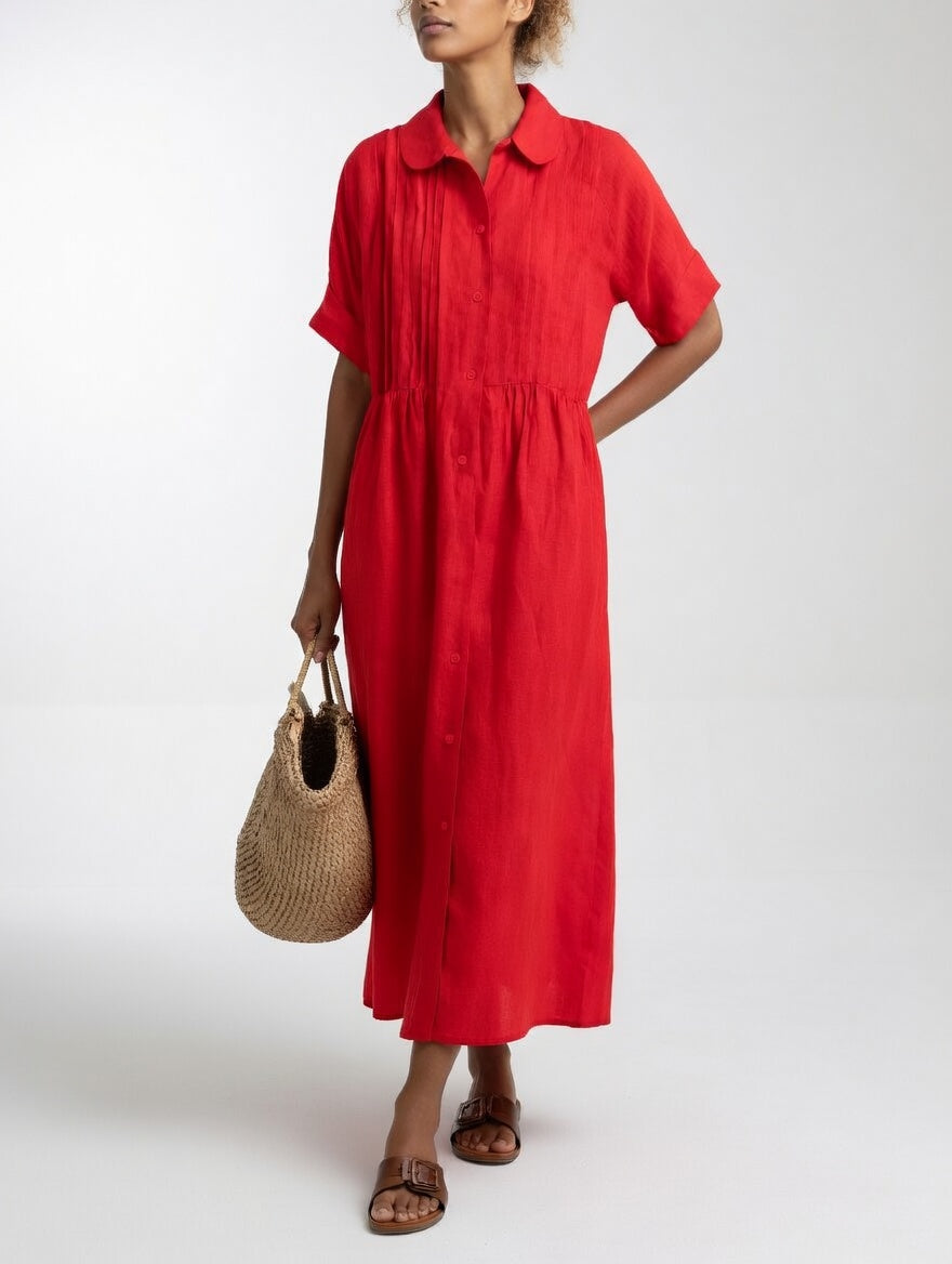 Morwenna Lightweight Shirt Dress