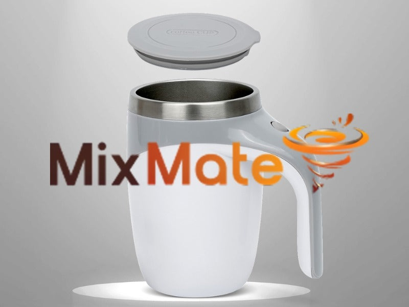 SAY GOODBYE TO CLUMPS & COLD SIPS! The Mug That Mixes Your Drink FOR YOU-Like Magic!
