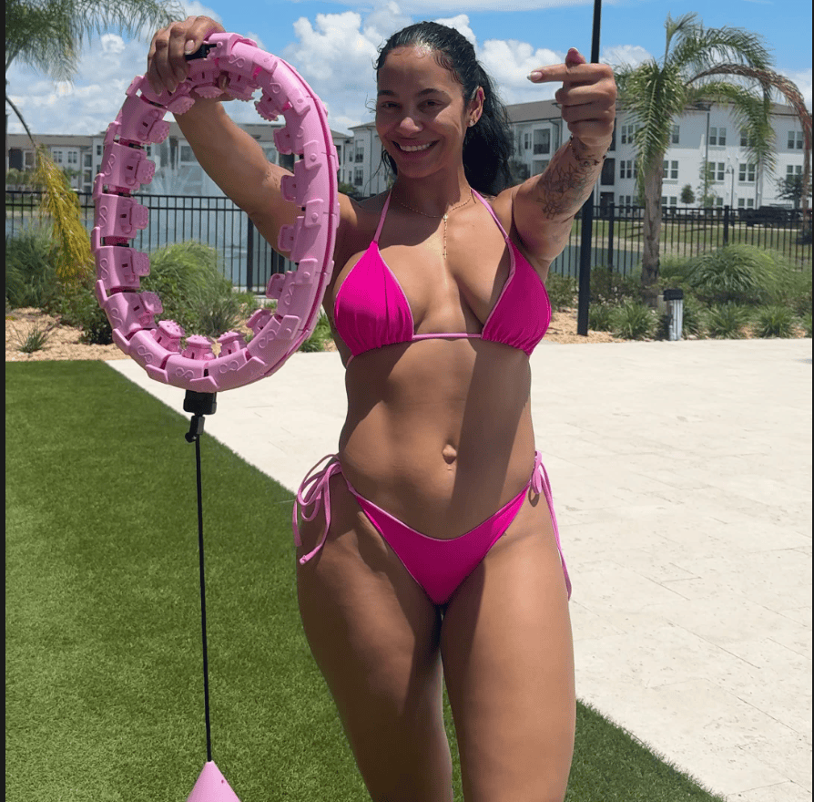 Quikory™Hoop - Smart weighted hoop that removes links as you lose inches